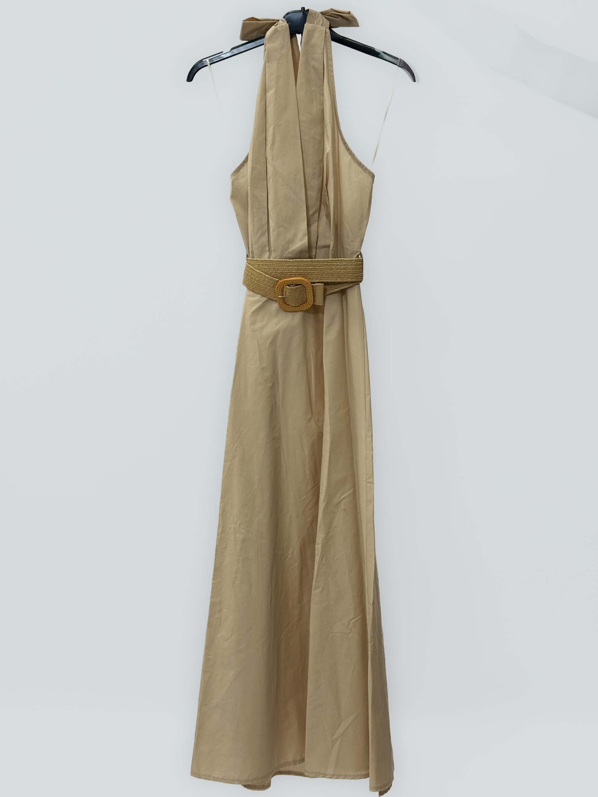Abito in 100% Cotone con Scollo Halter