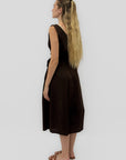 Abito in 100% Cotone con Cintura