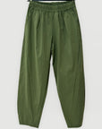 Pantalone in Cotone Leggero con Vita Elasticizzata