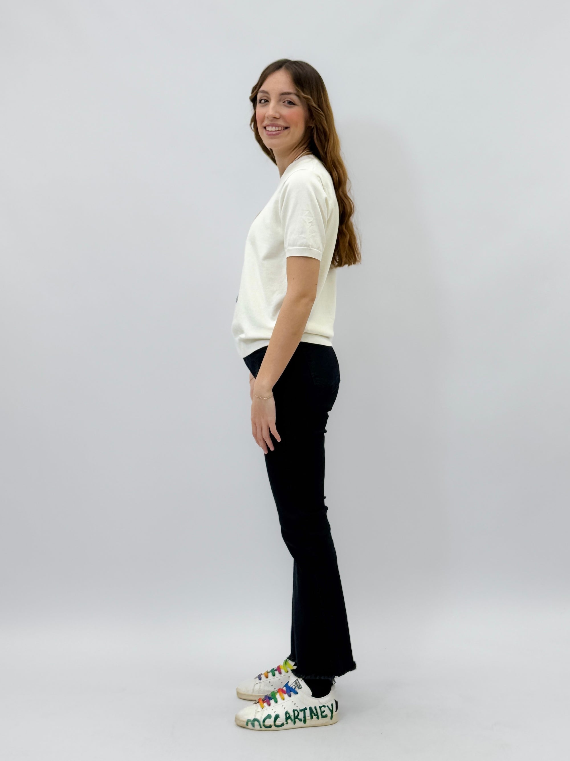 Jeans straight leg elasticizzati