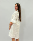 Abito a camicia in pizzo