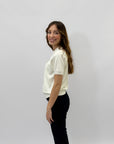 Pantaloni neri straight fit