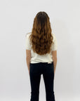 Pantaloni neri straight fit