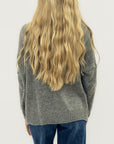Cardigan in misto lana con maniche morbide - stile chic e casual
