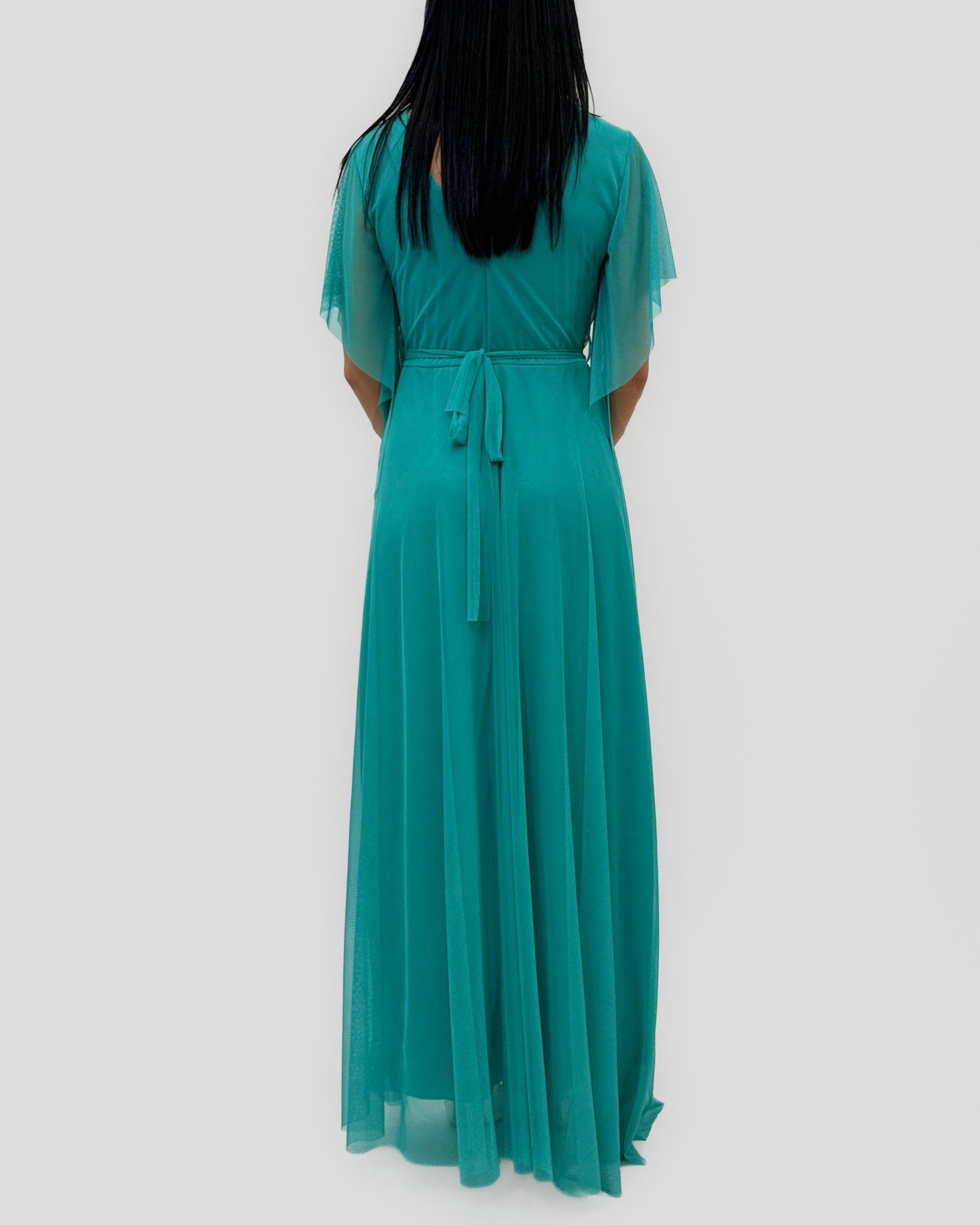 Abito Federica - In tulle con cintura gioiello