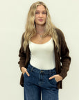 Cardigan in misto lana con maniche morbide - stile chic e casual