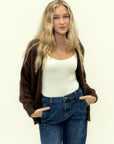 Cardigan in misto lana con maniche morbide - stile chic e casual
