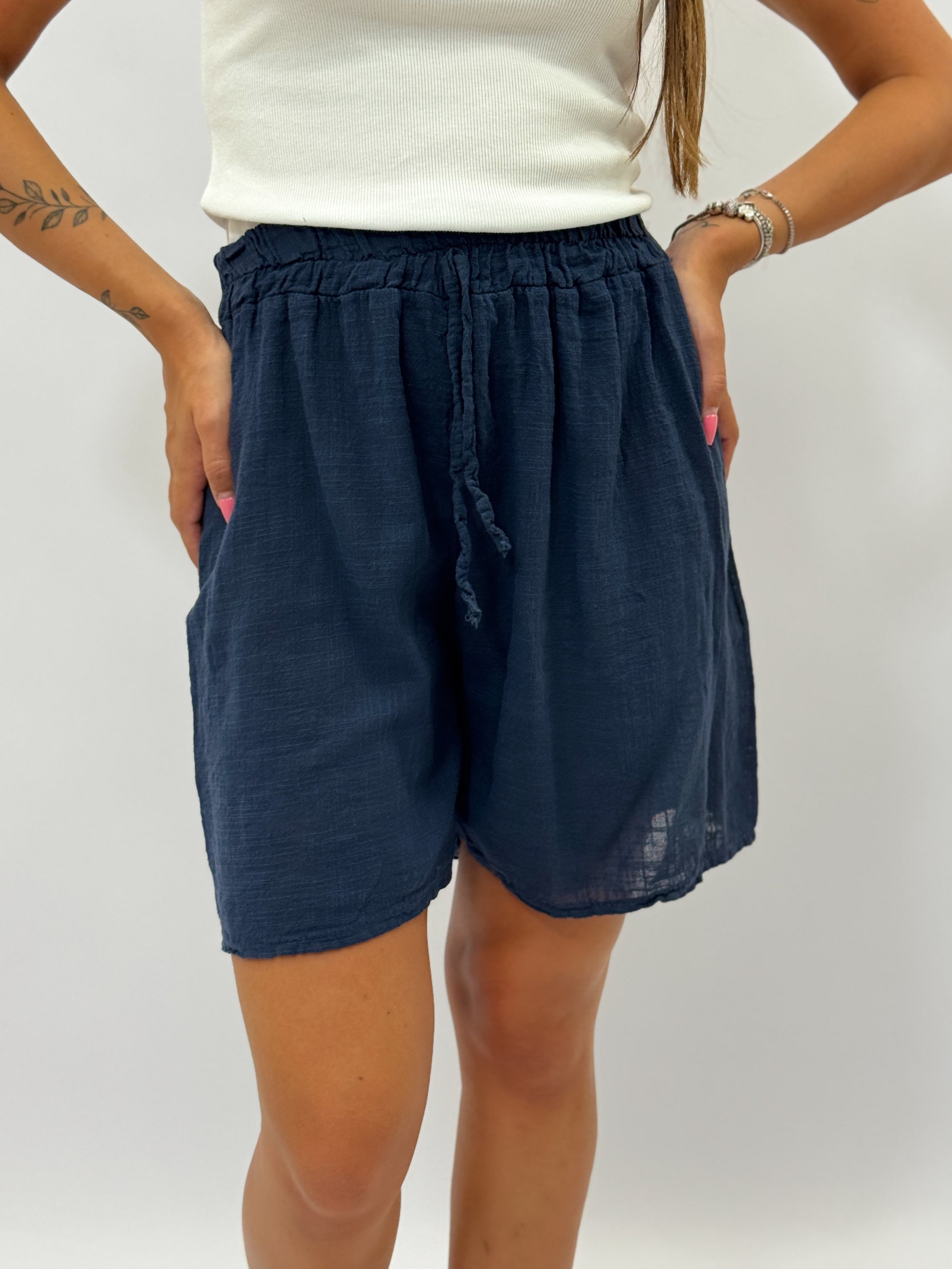 Pantaloncini in cotone leggero