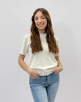 Maglia con strass