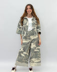 Pantaloni stampa militare