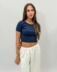 T-shirt a coste petite