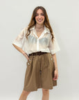 Pantaloncini con gioiello