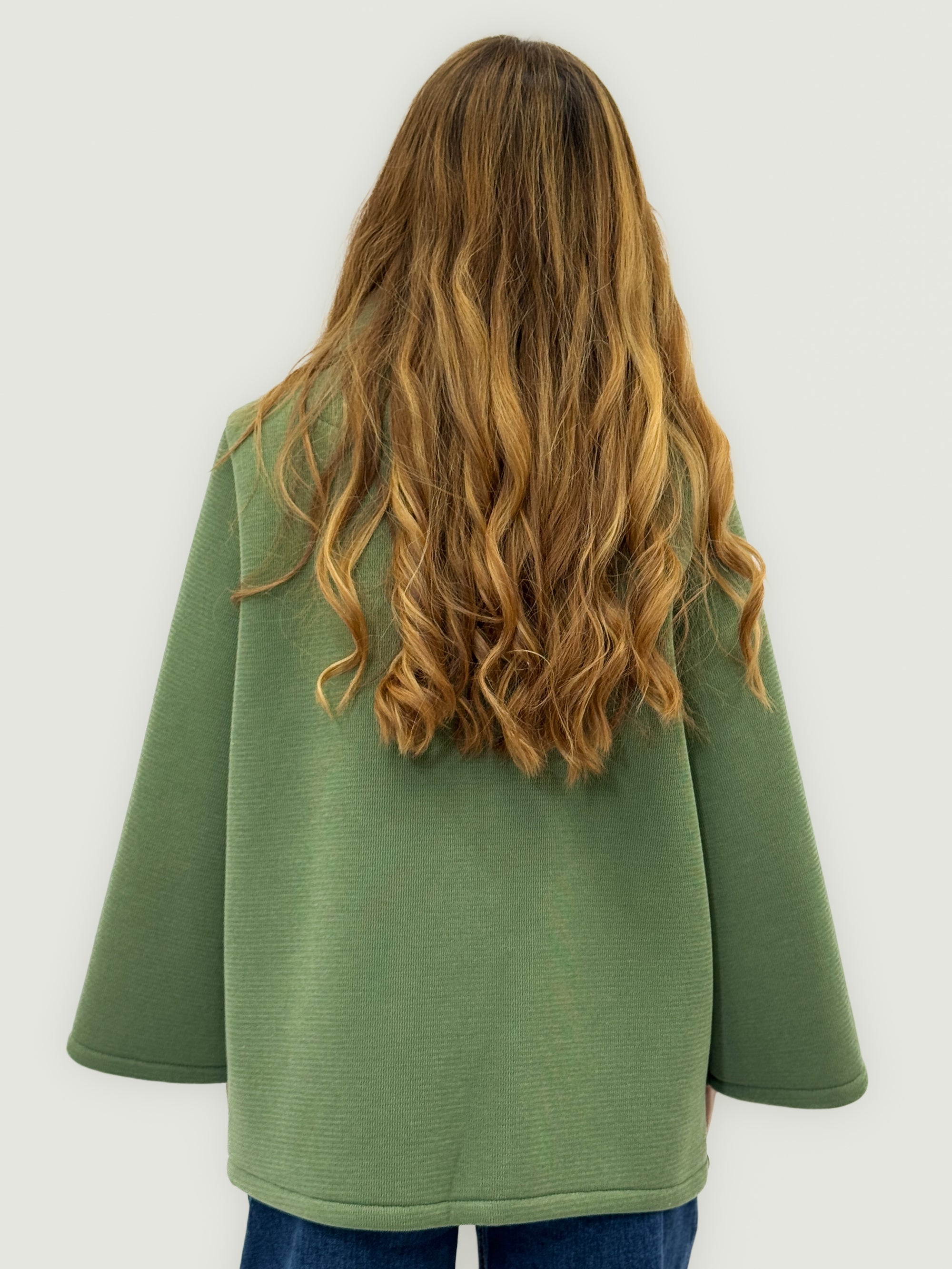 Giacca in punto Milano con bottoni