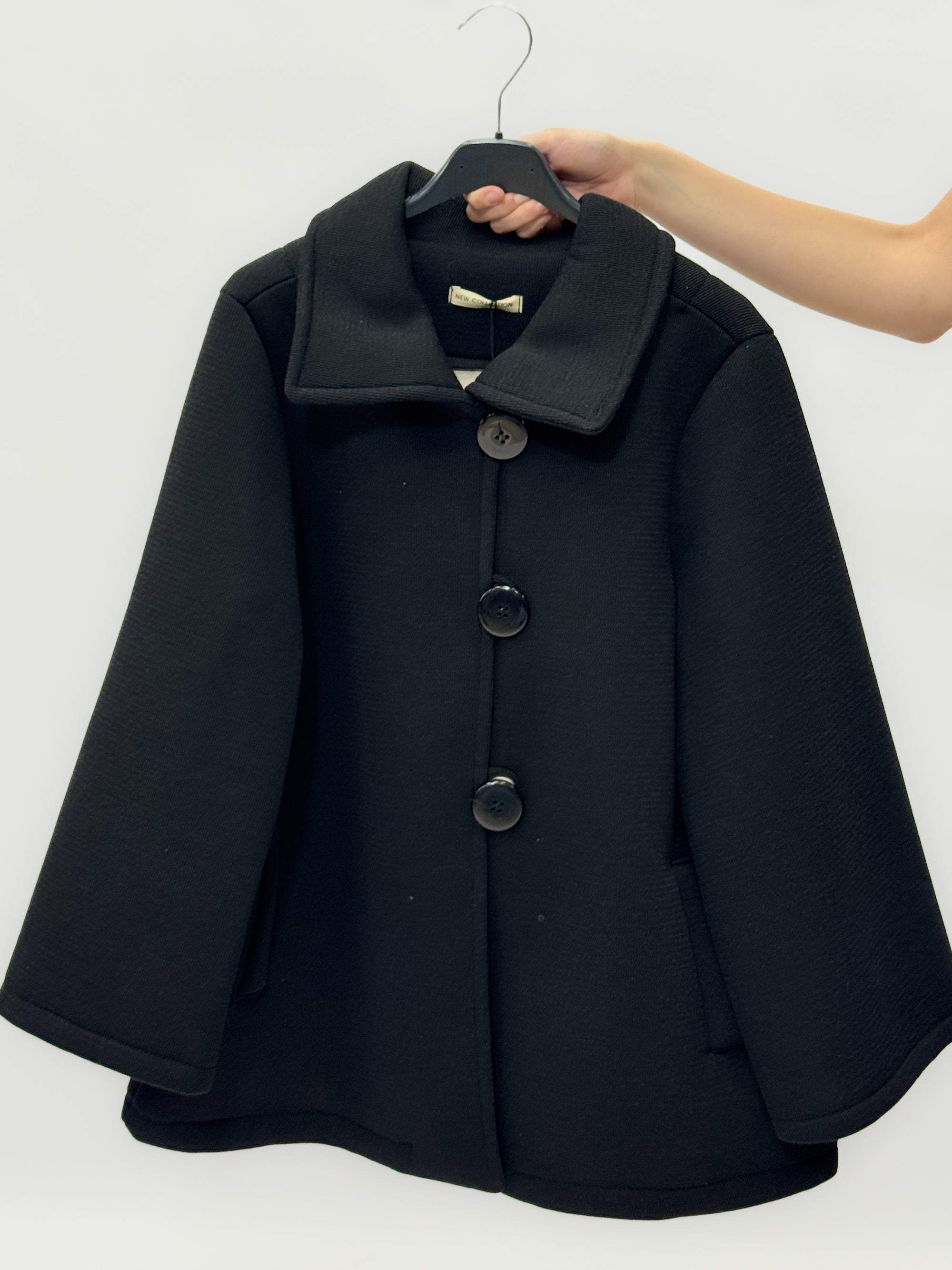 Giacca in punto Milano con bottoni