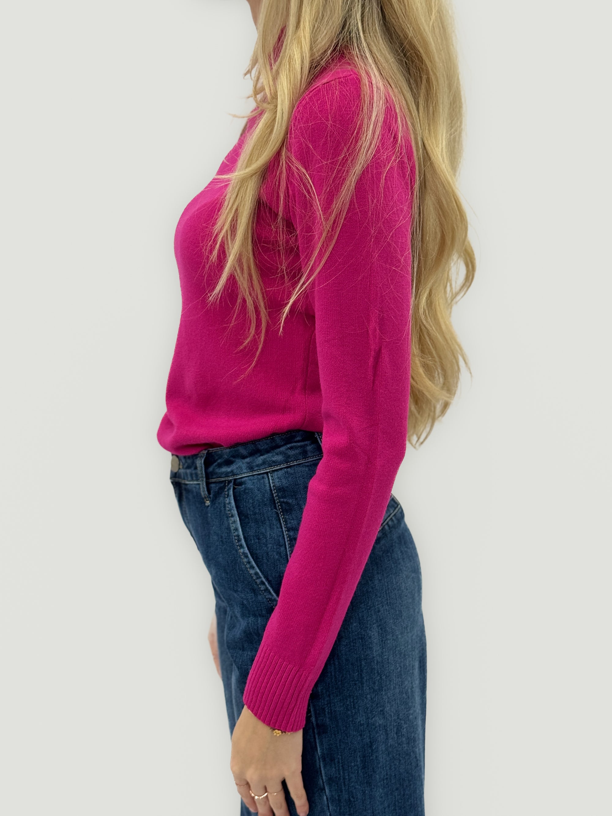 Maglione lupetto basic – Morbido e versatile