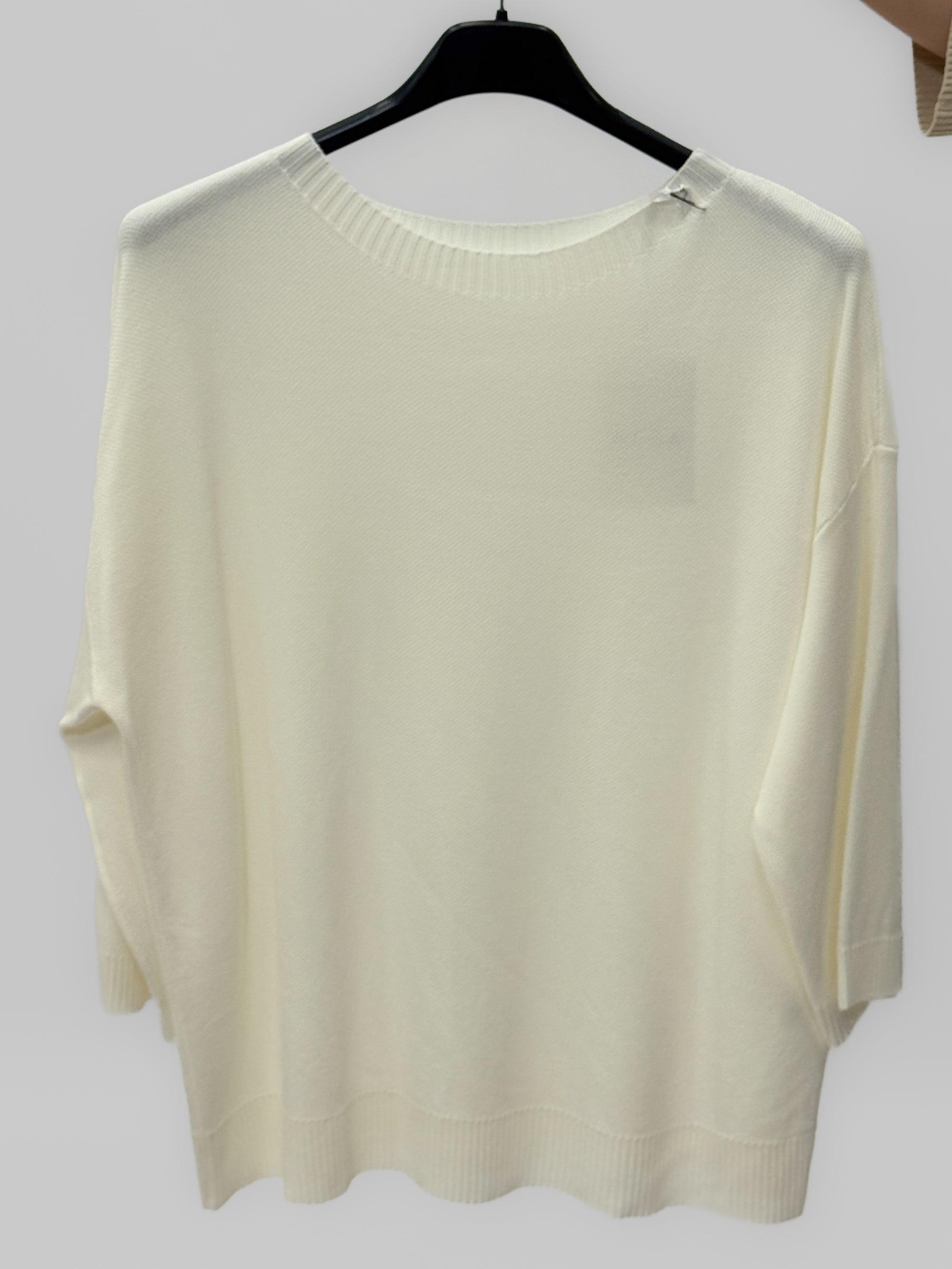 Maglia basic manica 3/4 girocollo