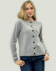 Cardigan in misto lana – Stile classico e comfort quotidiano