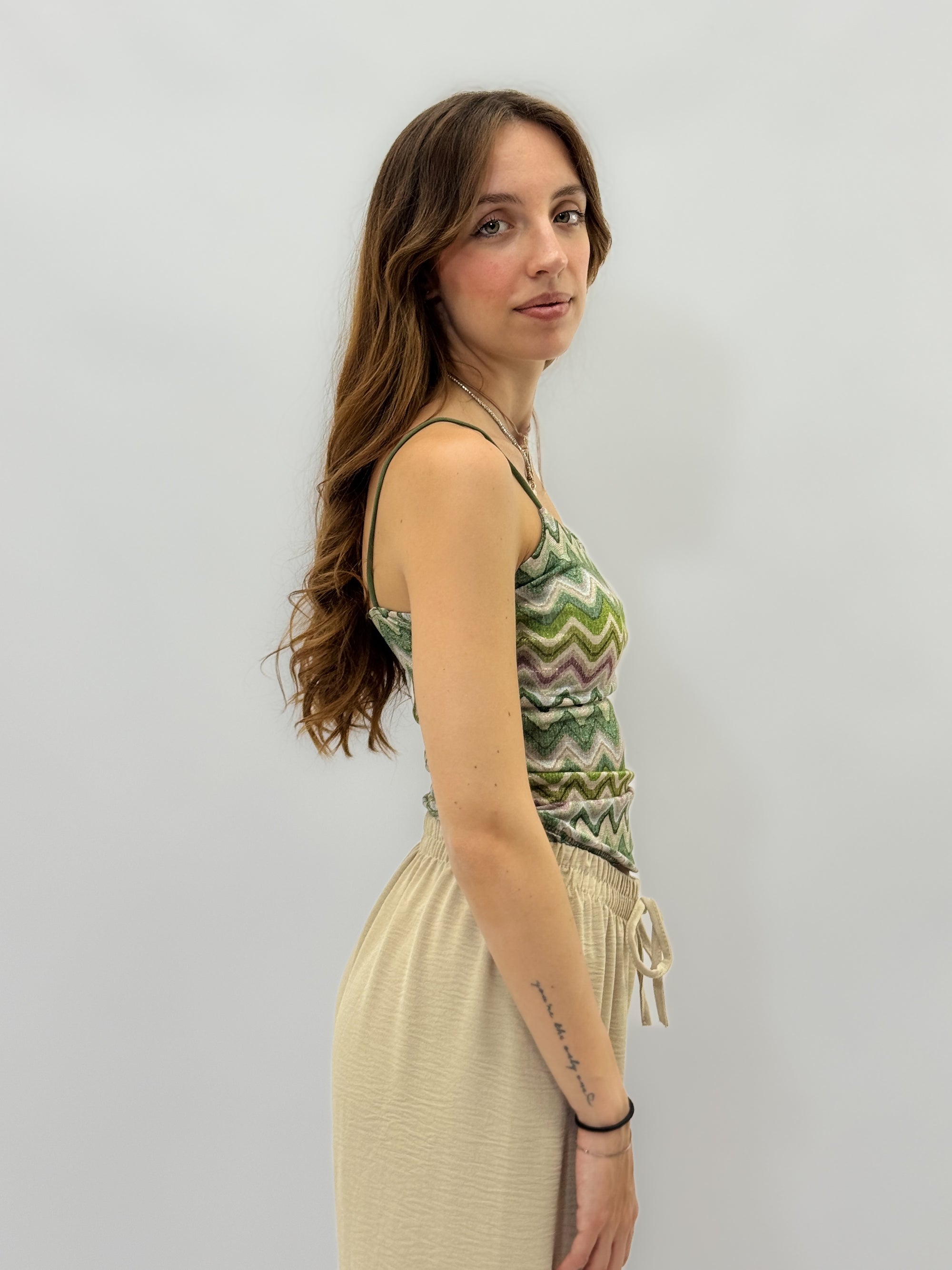 Canotta lurex fantasia