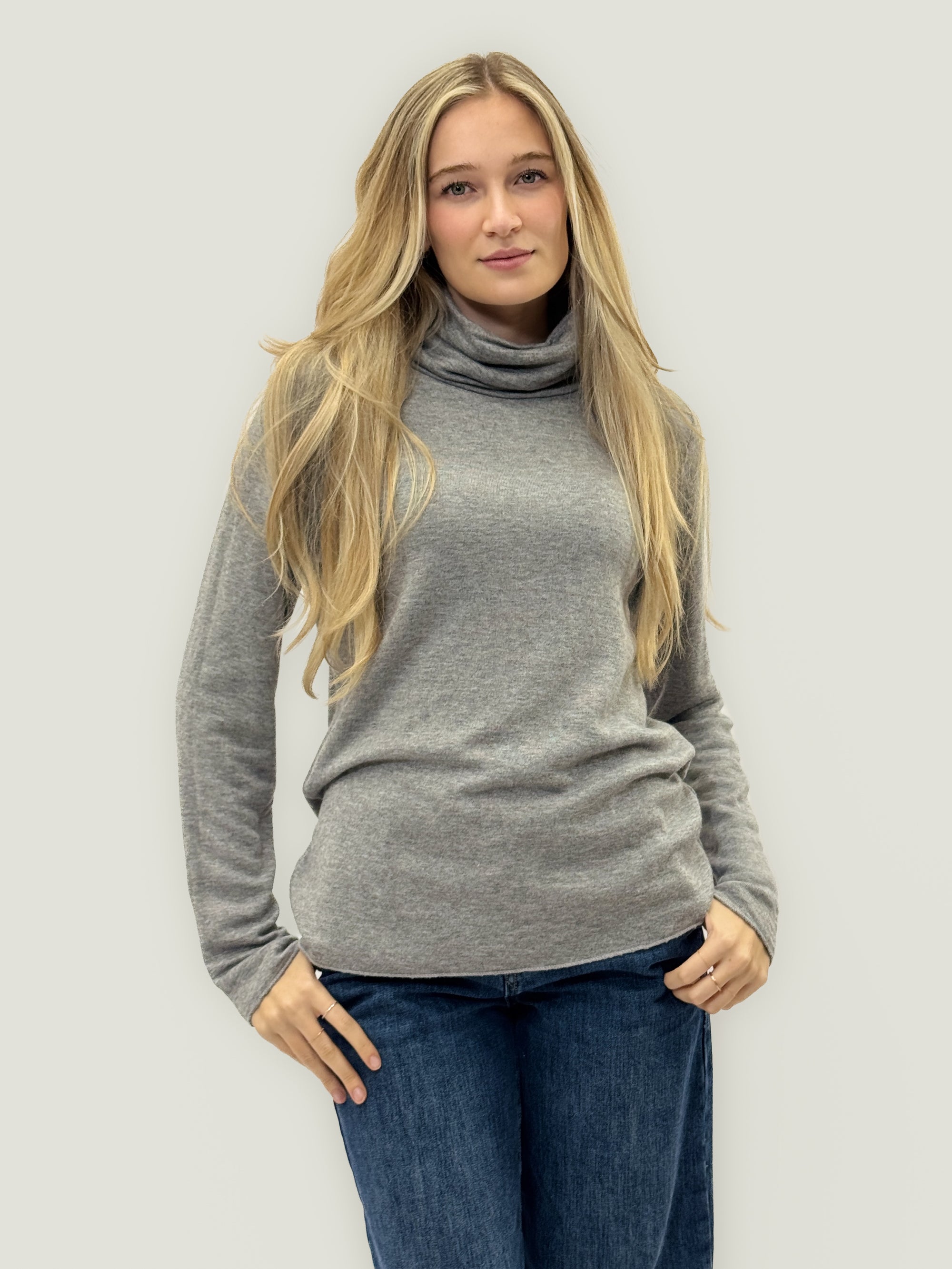 Dolcevita in misto cotone e lana – Caldo, morbido e avvolgente