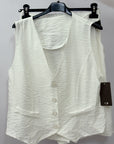 Completo con Gilet e Bermuda a Vita Alta
