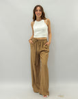 Pantaloni lunghi con coulisse