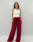 Pantaloni lunghi con coulisse