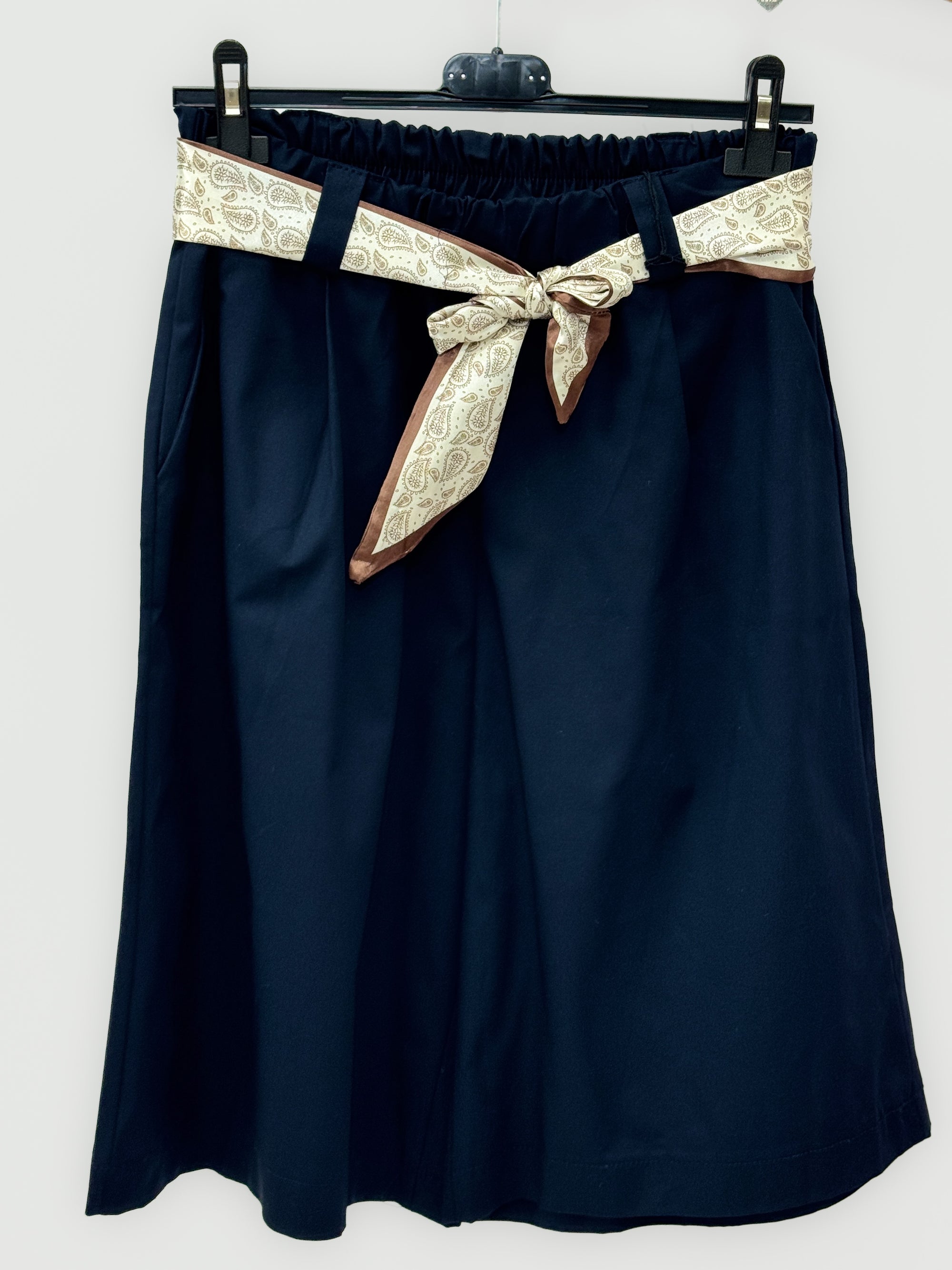 Bermuda Cotone con foulard