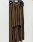Completo con Top Smanicato e Pantalone Palazzo