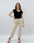 Jeans straight leg elasticizzati