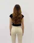 Jeans straight leg elasticizzati