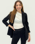 Completo elegante giacca e pantalone slim