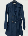 Trench doppiopetto con cintura