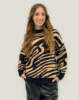 Maglione zebrato – Trendy e super morbido