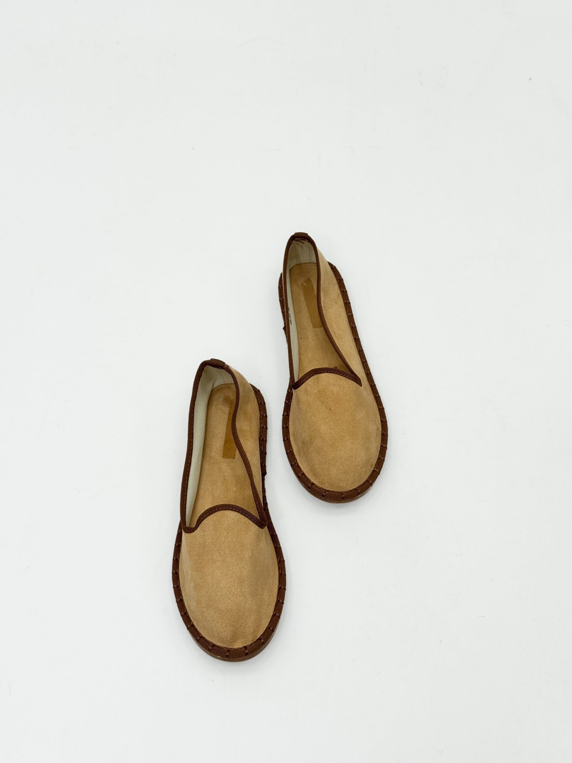 Friulane in velluto con bordo