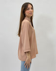 Camicia con strass