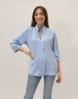 Camicia con strass