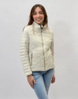 Piumino con zip