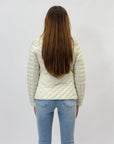 Piumino con zip
