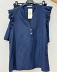 Completo con Top Volant e Shorts