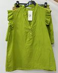 Completo con Top Volant e Shorts