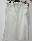 Completo con Top Volant e Shorts