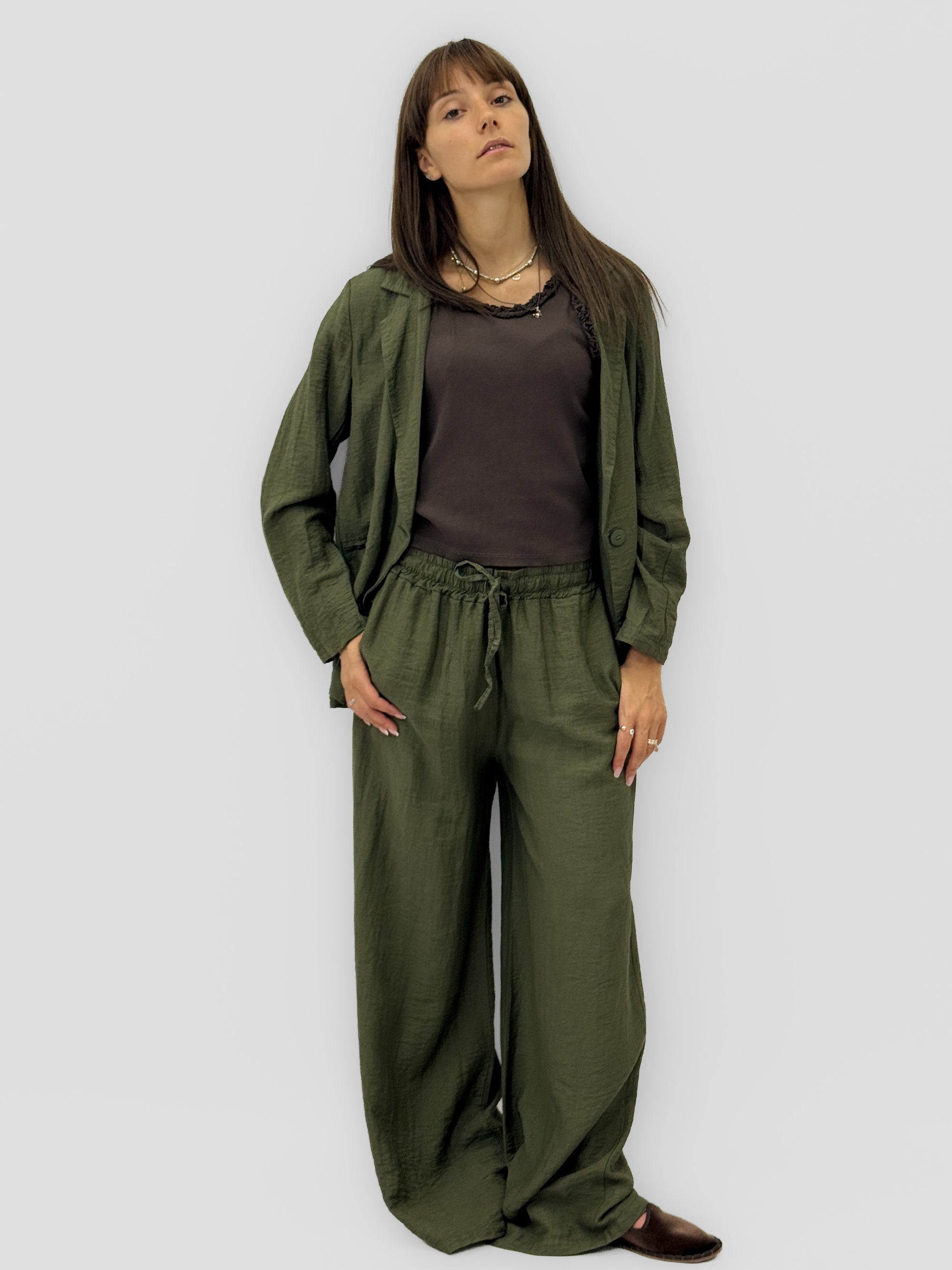 Completo Leggero con Pantalone Palazzo