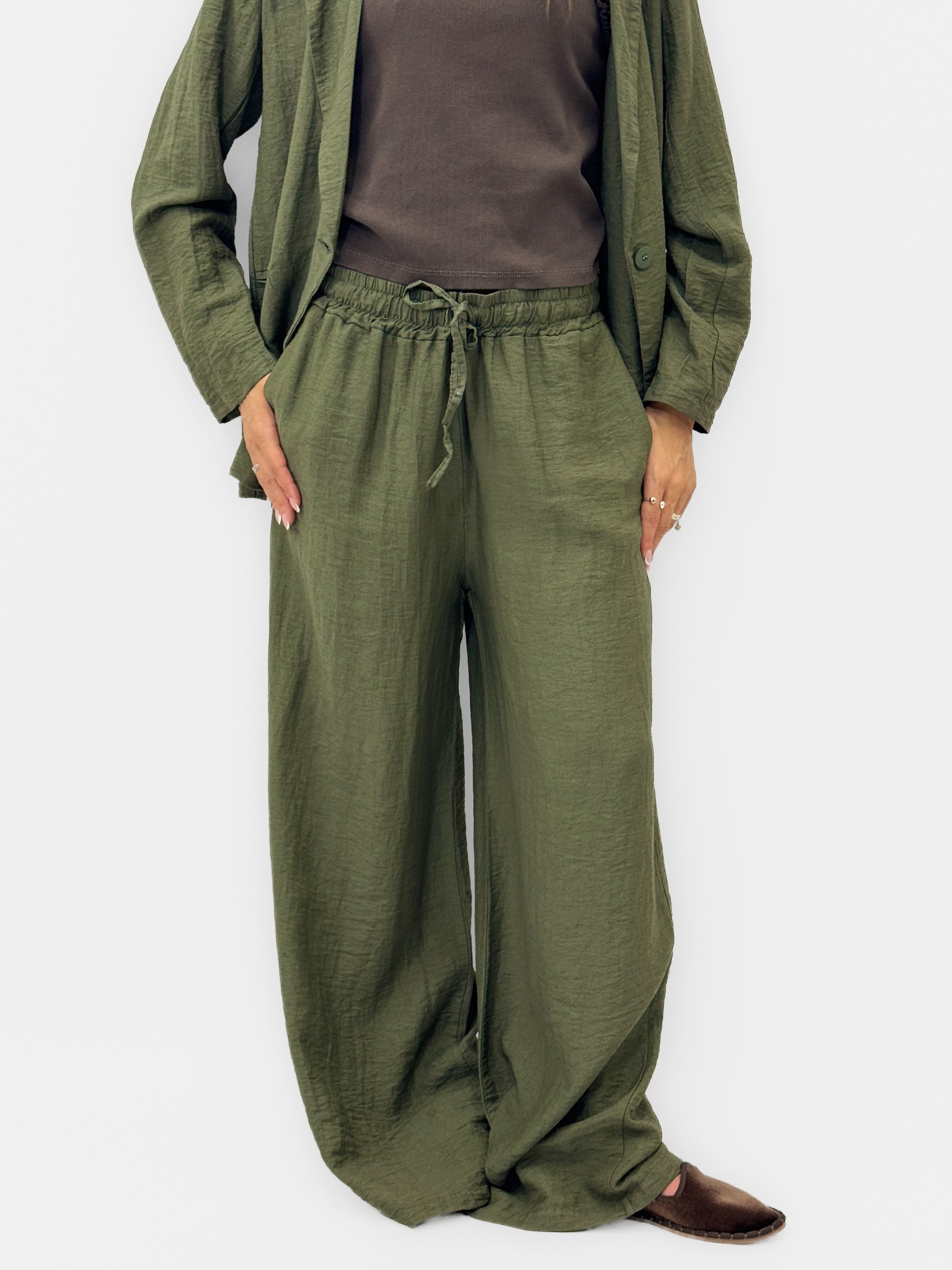 Completo Leggero con Pantalone Palazzo