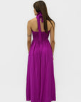 Abito Lungo con Scollo Halter