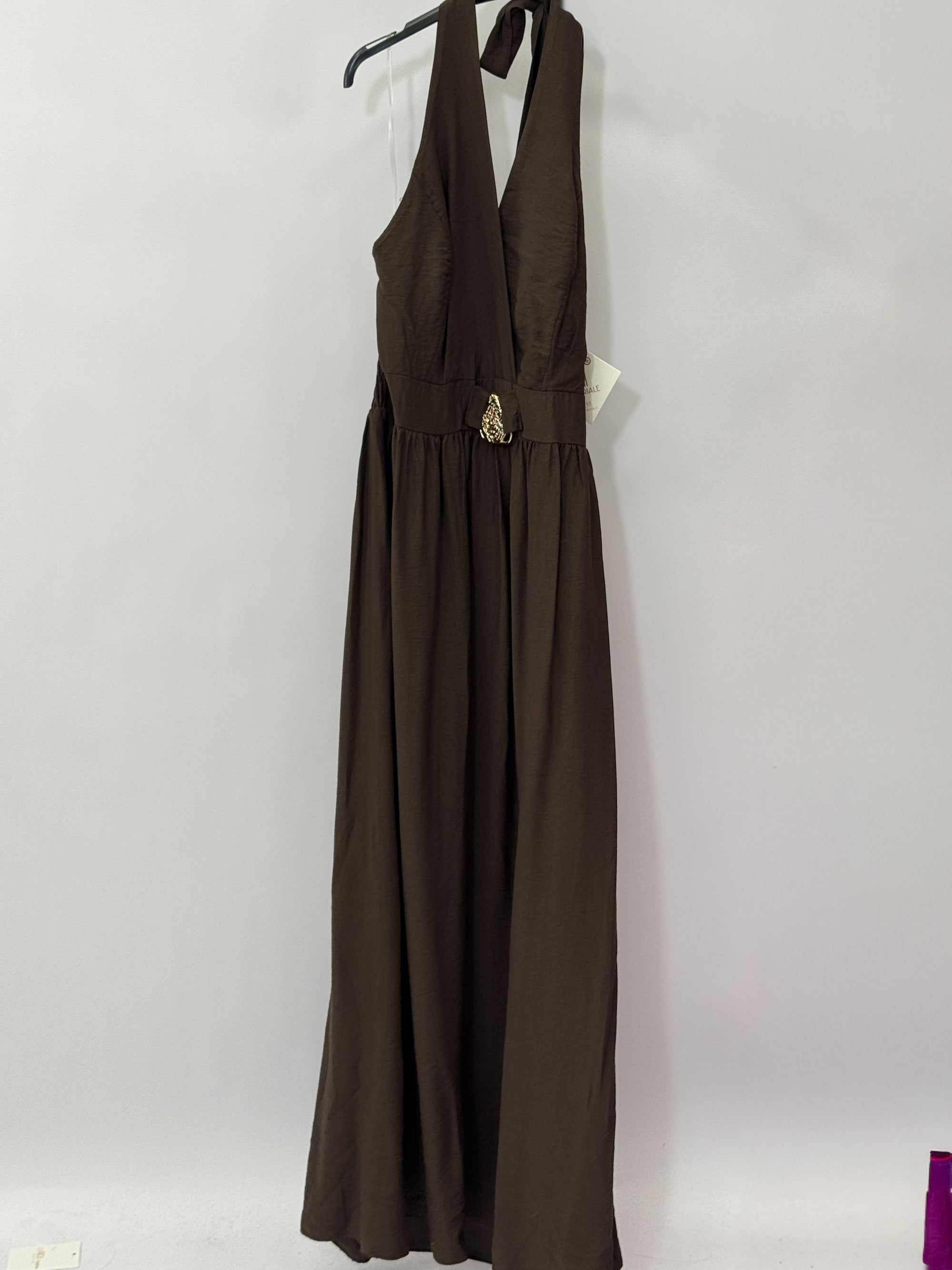 Abito Lungo con Scollo Halter