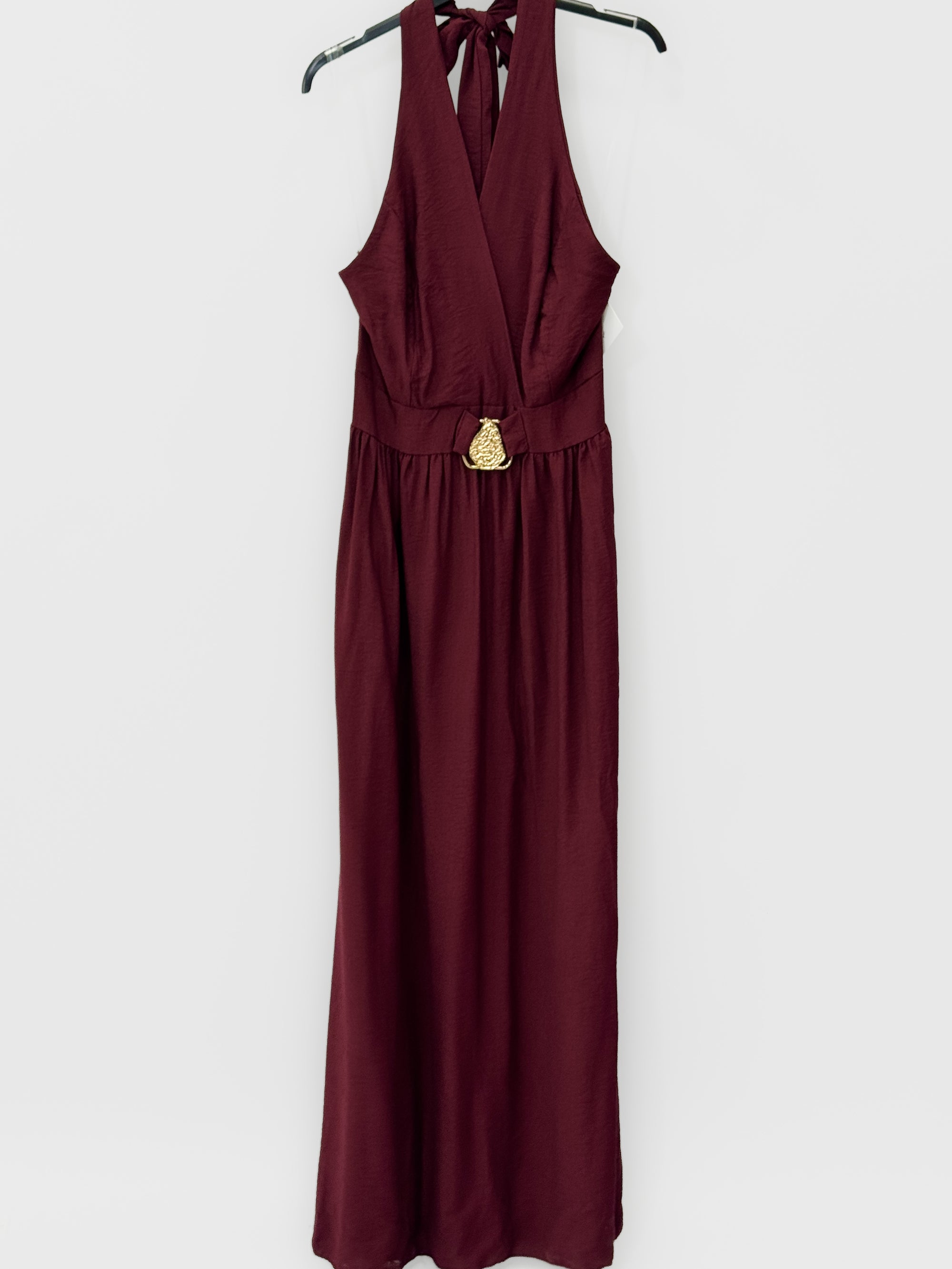 Abito Lungo con Scollo Halter
