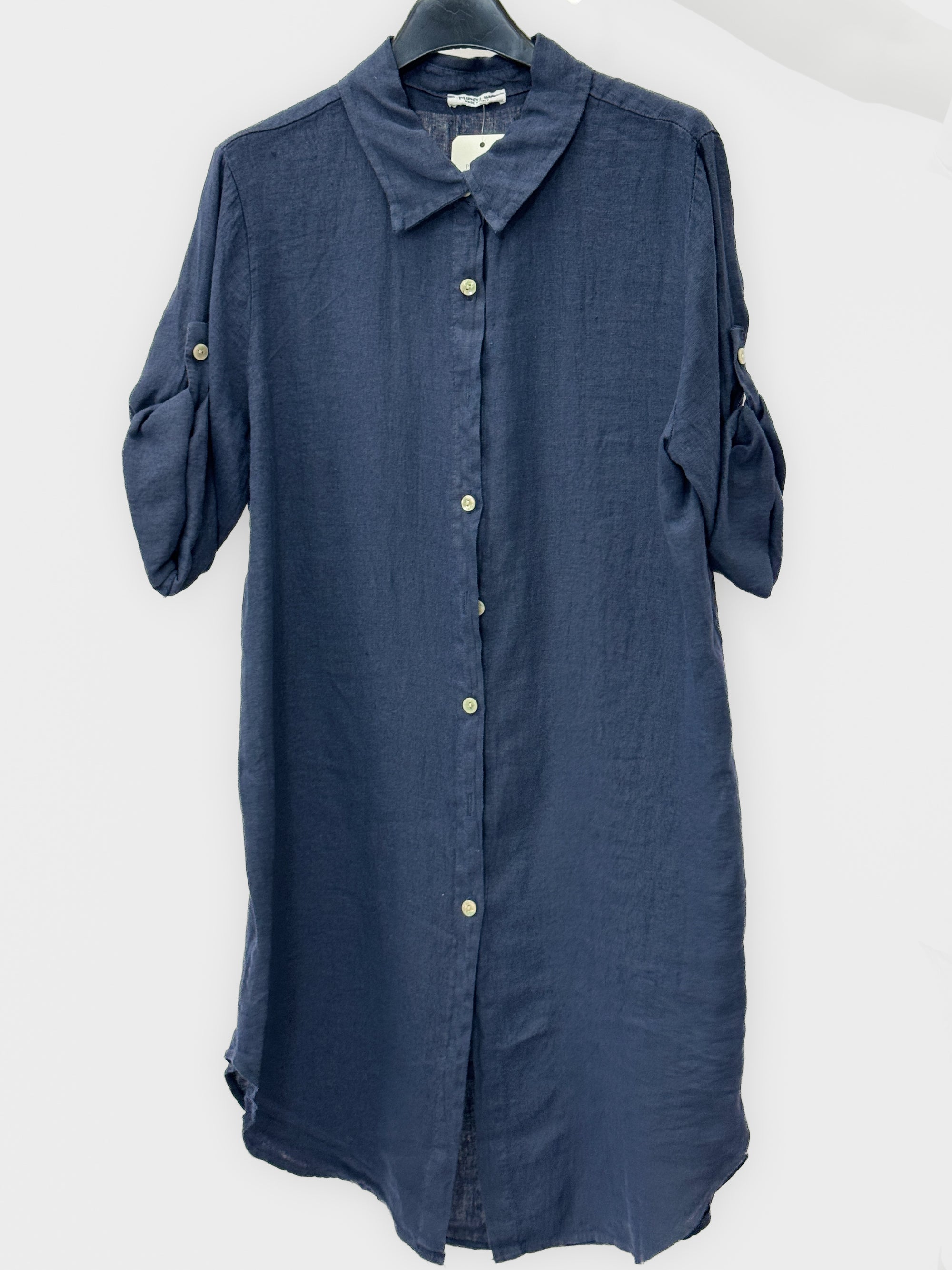 Camicia Oversize in 100% Lino Naturale