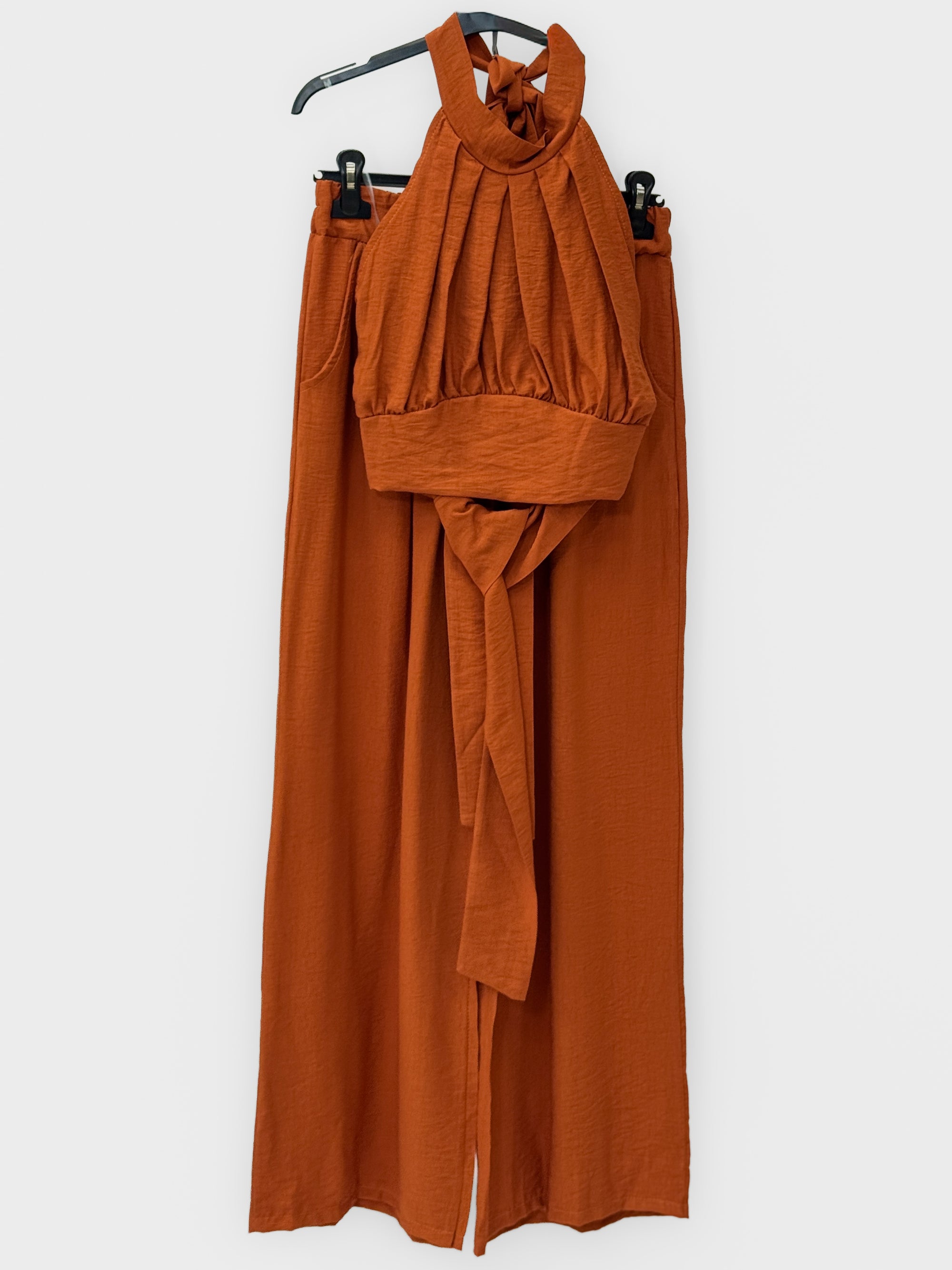 Completo con Top e Pantalone Palazzo