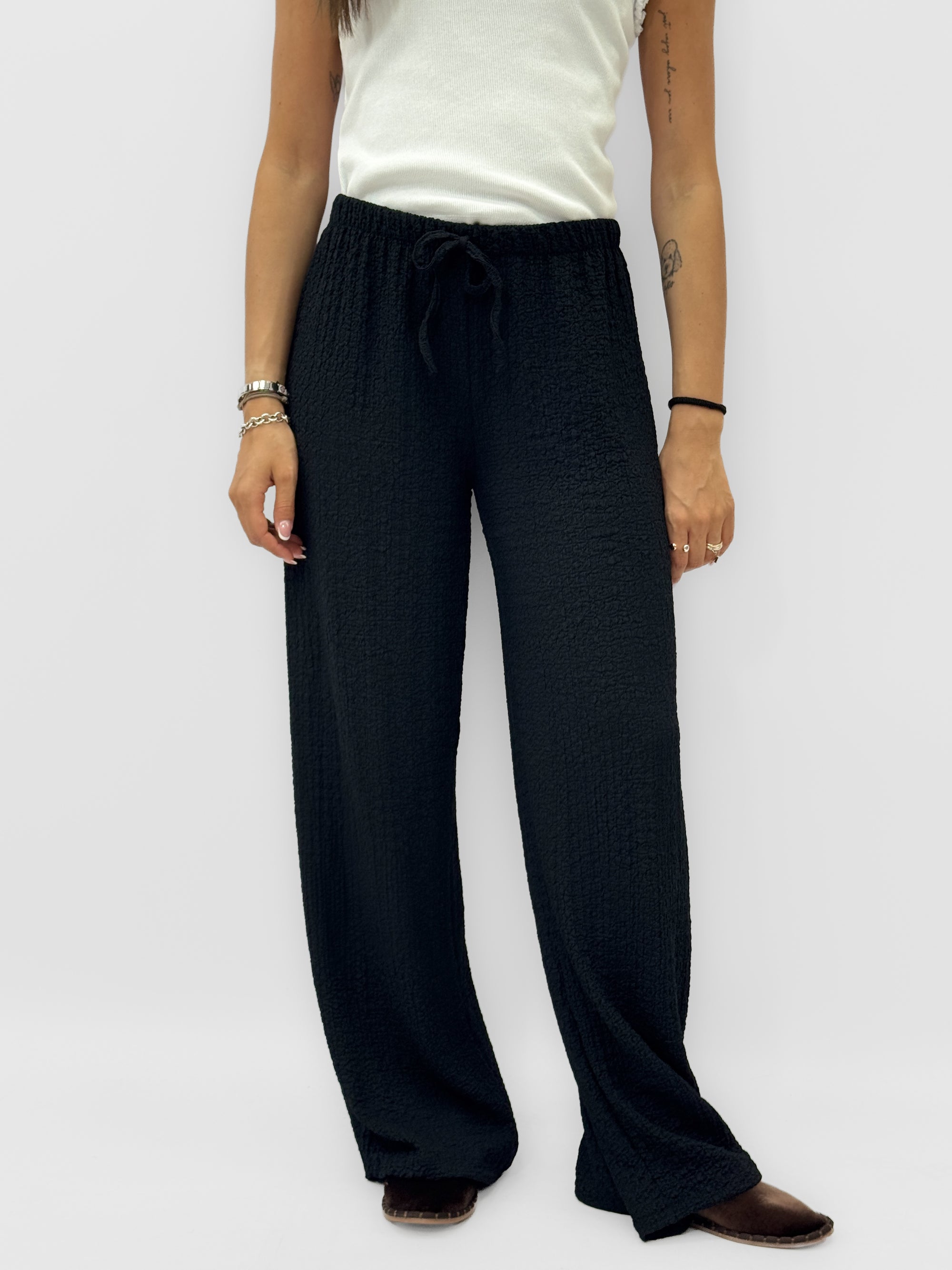 Pantalone morbido con Coulisse