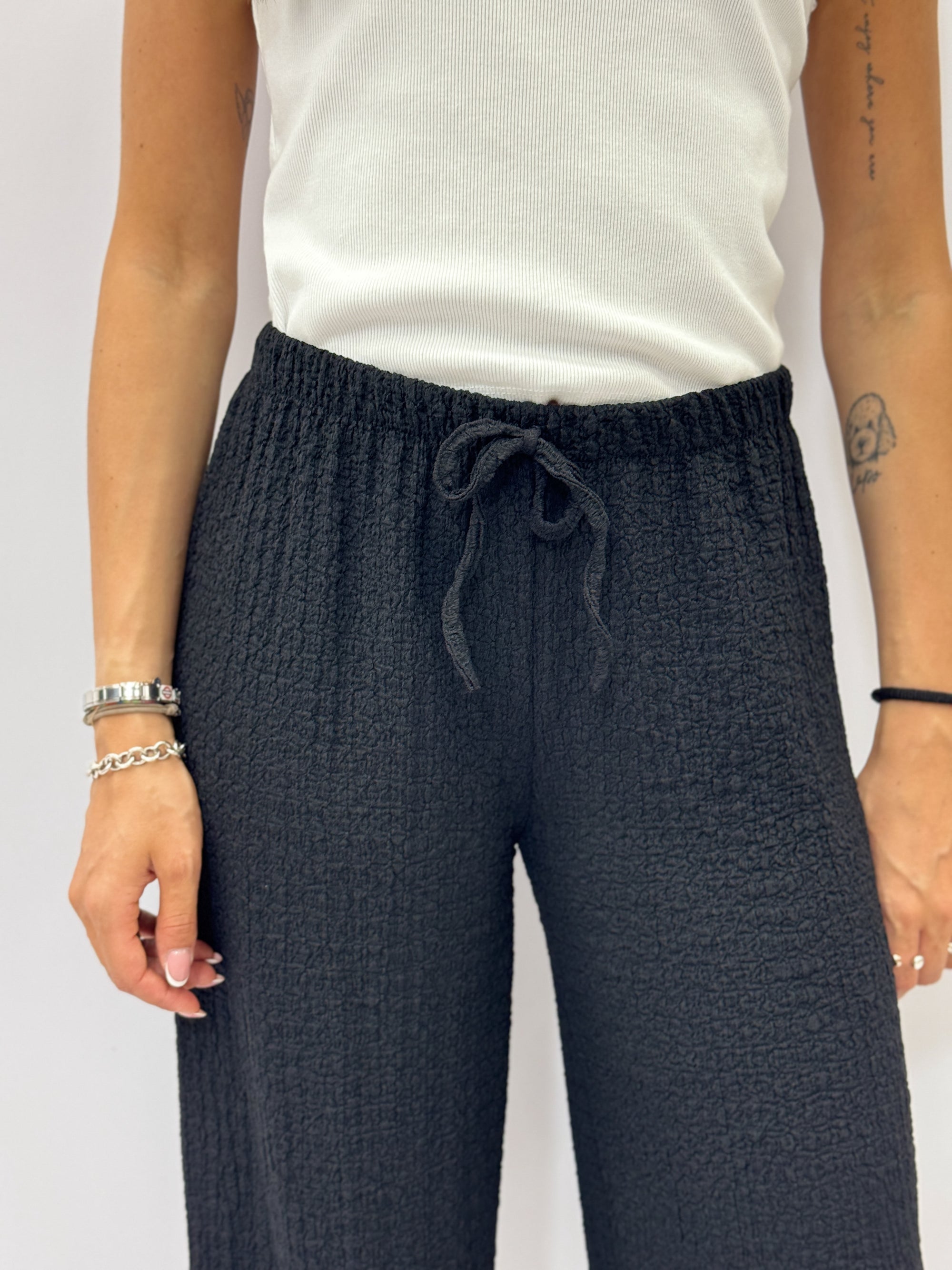 Pantalone morbido con Coulisse